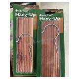 Thermometer and cedar hangers