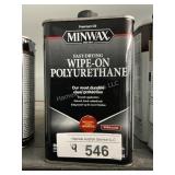 Wipe on Polyurethane