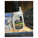 6 bottles ground clear liquid