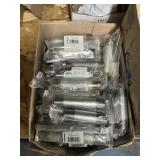 Galvanized pipe, 1/2 and 3/4 inch