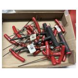 Hex T-Handles, assorted sizes