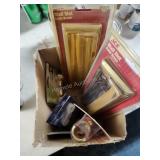 Flag pole bracket, mail slots and other