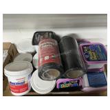 Wood filler and patching fabric