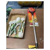 Brushes and pick stick