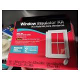 7 window insulator kits and tape