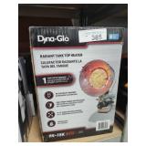 Dyna Glo radiant tank top heater