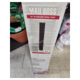 Mailboss 43in steel post