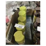 3 cans spring green, 2 cans key lime pint