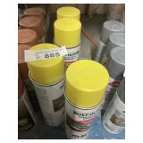 4 cans Athlectic field spray paint