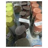 6 cans Espresso and 1 can dark bronze paint