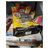 Mouse poison and glue traps