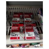 Self tapping screws 4 boxes