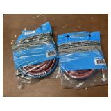 2 sets washing machine hoses