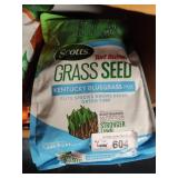 Scotts Kentucky bluegrass seed 4 bags 2.4lbs