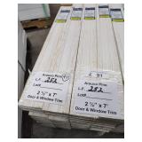 Arauco pine door and window trim 504 LF