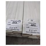 Arauco pine door and window trim 504LF
