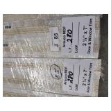 Arauco MDF door and window trim 560LF