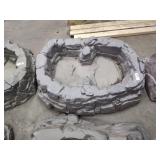 Dekorra plastic basin rock