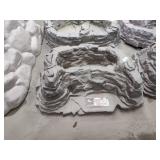 Dekorra plastic fountain rock