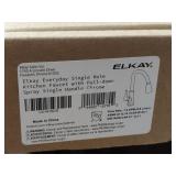 Elkay single hole kitchen faucet chrome