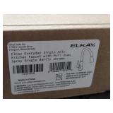 Elkay single hole kitchen faucet chrome