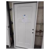 3 panel 36x80 4-9/16 jamb LH swing door