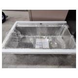 Elkay 33in stainless steel sink