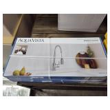 Aqua Vista pull down kitchen faucet chrome