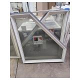 2 Andersen windows 45.5 x 48.5 on square side