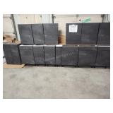 Nobilia Black Concrete 14 pc kitchen cabinet set