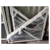 2 Alliance windows 71.5x63.5in on square side
