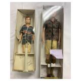 2 Vintage Dolls - Ken & Ricky