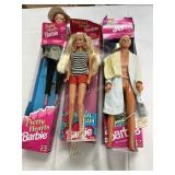 3 Barbie Dolls