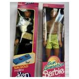 2 Assorted Barbie Dolls - Ken