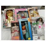 6 Assorted Dolls