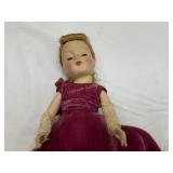 Vintage USA Made Plastic Doll