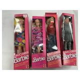 4 Barbie Dolls - 1980s -  FunTo Dress