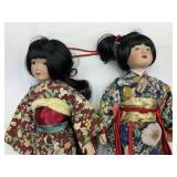 Two Asian Style Dolls