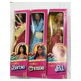 3 Barbie Dolls - 1980s - Sunsational