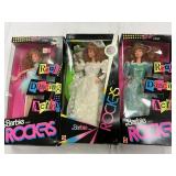 3 Barbie Dolls - Rockers - Diva