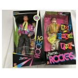 2 Barbie Dolls - Rockers - Derek
