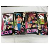4 Barbie Dolls - Rockers - Dana & Dee Dee