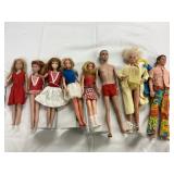 Group Assorted Dolls