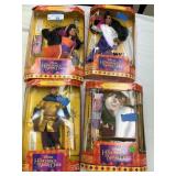 4 Disney Hunchback Poseable Figures