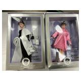 2 Audrey Hepburn Dolls - 1998 Paramount