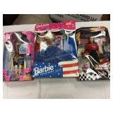 3 Barbie Dolls - Assorted