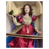 Franklin Porcelain Doll - Princess Kiss