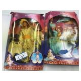 Two Alladin Dolls