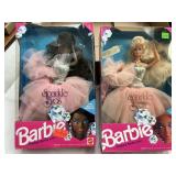 2 Assorted Barbie Dolls - Sparkle Eyes