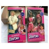 2 Assorted Barbie Dolls - Twirly Curls